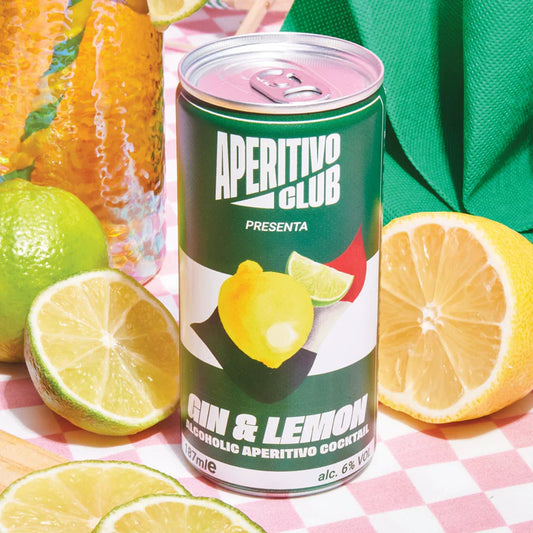 🍋 Gin Citron – Cocktail en canette