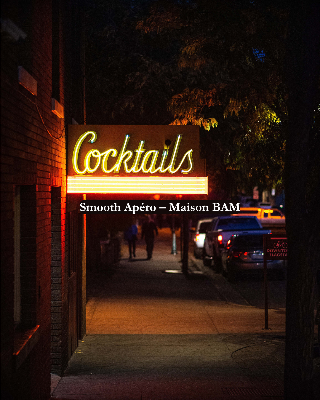Visuel de la playlist Smooth Apéro – Maison BAM sur Spotify, ambiance chic et détendue pour accompagner l'apéritif.