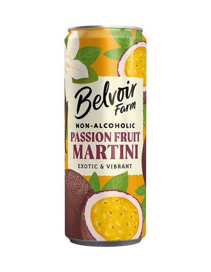 Pornstar Martini sans alcool en canette