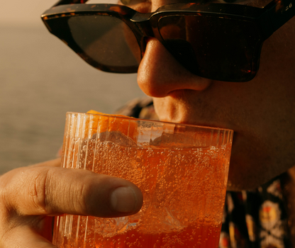 Mocktail Orange sanguine, Bitters & Cardamome