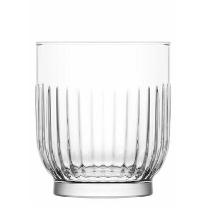 verre bas ciselé au look retro pour cocktails